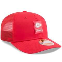 Kansas City Chiefs New Era 2025 Sideline 9SEVENTY Trucker Adjustable Hat Red - NFL