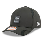 Baltimore Ravens New Era 2025 Sideline M-Crown 9FORTY Adjustable Hat Black - NFL