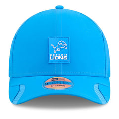 Detroit Lions New Era 2025 Sideline M-Crown 9FORTY Adjustable Hat Blue - NFL