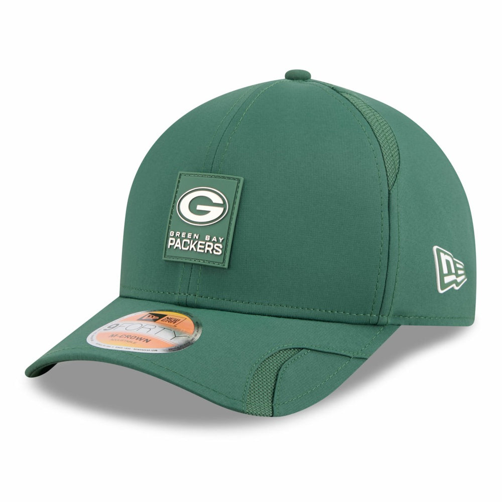 Green Bay Packers New Era 2025 Sideline M-Crown 9FORTY Adjustable Hat Green - NFL
