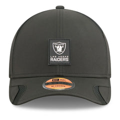 Las Vegas Raiders New Era 2025 Sideline M-Crown 9FORTY Adjustable Hat Black - NFL