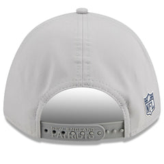 New England Patriots New Era 2025 Sideline M-Crown 9FORTY Adjustable Hat Gray - NFL
