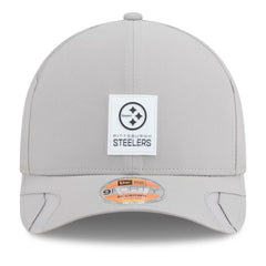 Pittsburgh Steelers New Era 2025 Sideline M-Crown 9FORTY Adjustable Hat Gray - NFL