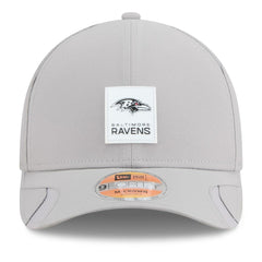 Baltimore Ravens New Era 2025 Sideline M-Crown 9FORTY Adjustable Hat Gray - NFL