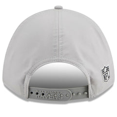 Baltimore Ravens New Era 2025 Sideline M-Crown 9FORTY Adjustable Hat Gray - NFL