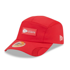 Kansas City Chiefs New Era 2025 Sideline Runner Adjustable Hat Red - NFL