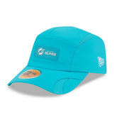 Miami Dolphins New Era 2025 Sideline Runner Adjustable Hat Aqua - NFL