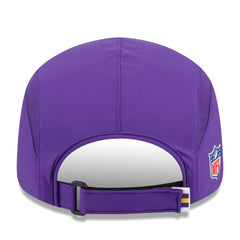 Minnesota Vikings New Era 2025 Sideline Runner Adjustable Hat Purple - NFL
