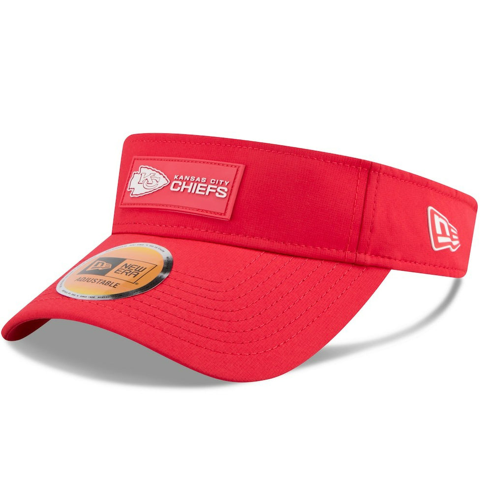 Kansas City Chiefs New Era 2025 Sideline Visor Red - NFL