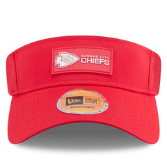 Kansas City Chiefs New Era 2025 Sideline Visor Red - NFL