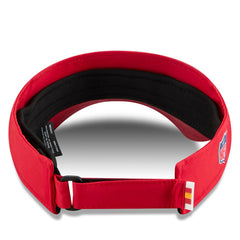 Kansas City Chiefs New Era 2025 Sideline Visor Red - NFL