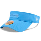 Los Angeles Chargers New Era 2025 Sideline Visor Powder Blue - NFL