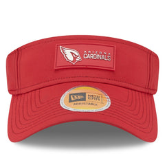 Arizona Cardinals New Era 2025 Sideline Visor Cardinal - NFL