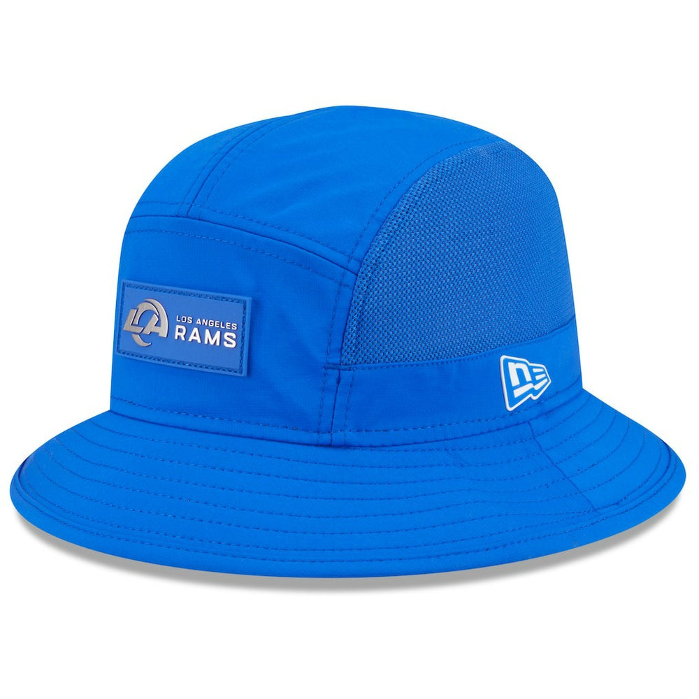 Los Angeles Rams New Era 2025 Sideline Bucket Hat Royal - NFL
