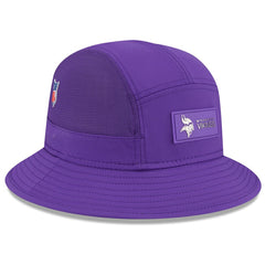 Minnesota Vikings New Era 2025 Sideline Bucket Hat Purple - NFL