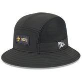 New Orleans Saints New Era 2025 Sideline Bucket Hat Black - NFL