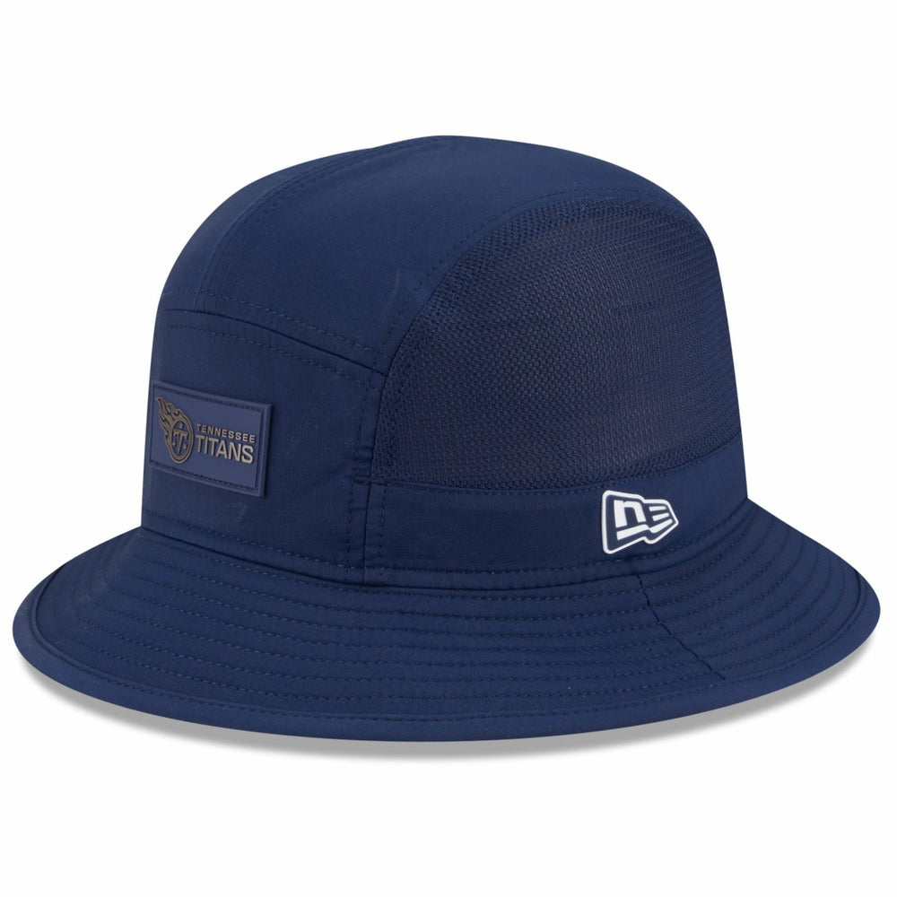 Tennessee Titans New Era 2025 Sideline Bucket Hat Navy - NFL