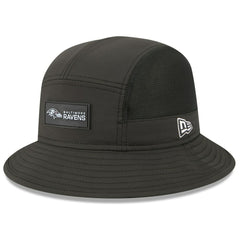 Baltimore Ravens New Era 2025 Sideline Bucket Hat Black - NFL