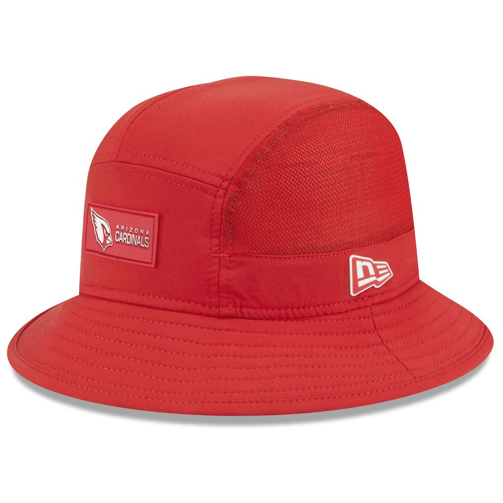 Arizona Cardinals New Era 2025 Sideline Bucket Hat Cardinal - NFL