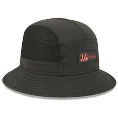 Cincinnati Bengals New Era 2025 Sideline Bucket Hat Black - NFL