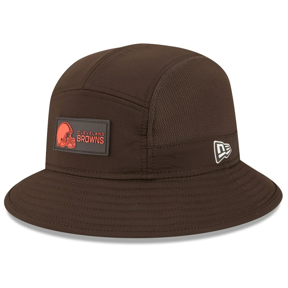 Cleveland Browns New Era 2025 Sideline Bucket Hat Brown - NFL