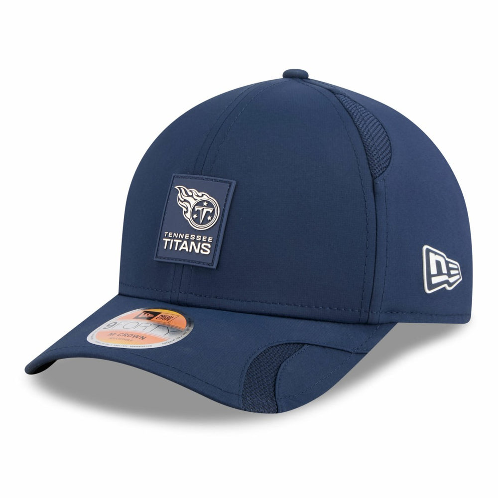 Tennessee Titans New Era Youth 2025 Sideline 9FORTY Adjustable Hat Navy - NFL