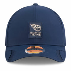 Tennessee Titans New Era Youth 2025 Sideline 9FORTY Adjustable Hat Navy - NFL