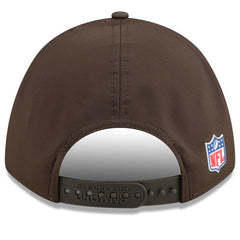 Cleveland Browns New Era Youth 2025 Sideline 9FORTY Adjustable Hat Brown - NFL