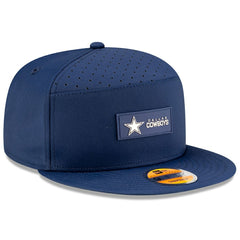 Dallas Cowboys New Era 2025 Sideline Split Panel 9FIFTY Snapback Hat Navy - NFL