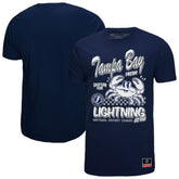 Tampa Bay Lightning - Mitchell & Ness Local Food T-Shirt Navy
