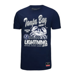 Tampa Bay Lightning - Mitchell & Ness Local Food T-Shirt Navy