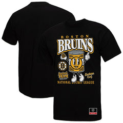 Boston Bruins Mitchell & Ness Local Food T-Shirt Black