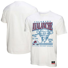 Colorado Avalanche - Mitchell & Ness Local Food T-Shirt White