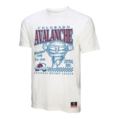 Colorado Avalanche - Mitchell & Ness Local Food T-Shirt White