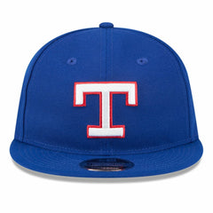 Texas Rangers New Era Baseball Hall of Fame Retro Crown 9FIFTY Adjustable Hat Lifestyle