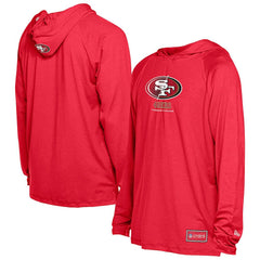 San Francisco 49ers New Era Functional Fandom Hoodie Scarlet - NFL