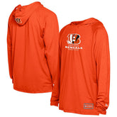 Cincinnati Bengals New Era Functional Fandom Hoodie Orange - NFL