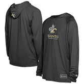 New Orleans Saints New Era Functional Fandom Hoodie Black - NFL