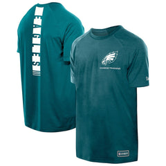 Philadelphia Eagles New Era Functional Fandom Reflective T-Shirt Midnight Green - NFL