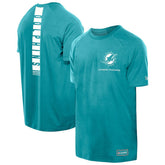 Miami Dolphins New Era Functional Fandom Reflective T-Shirt Aqua - NFL
