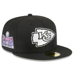 Kansas City Chiefs New Era x Alpha Industries 59FIFTY Fitted Hat Black - NFL