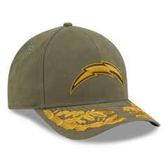 Los Angeles Chargers New Era x Alpha Industries A-Frame 9FORTY Adjustable Hat Olive - NFL