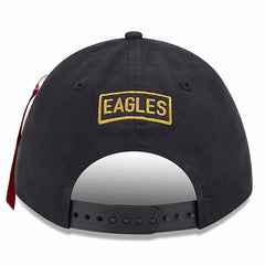 Philadelphia Eagles New Era x Alpha Industries A-Frame 9FORTY Adjustable Hat Black - NFL