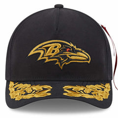 Baltimore Ravens New Era x Alpha Industries A-Frame 9FORTY Adjustable Hat Black - NFL
