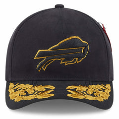 Buffalo Bills New Era x Alpha Industries A-Frame 9FORTY Adjustable Hat Black - NFL