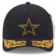 Dallas Cowboys New Era x Alpha Industries A-Frame 9FORTY Adjustable Hat Black - NFL