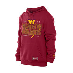 Washington Commanders New Era Combine Authentic Local State Throwback Hoodie Burgundy - NFL
