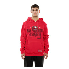 San Francisco 49ers New Era Combine Authentic Local State Throwback Hoodie Scarlet - NFL