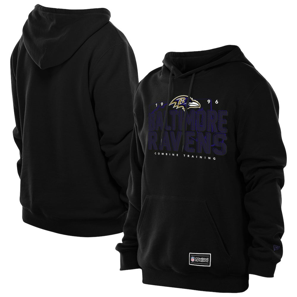 Baltimore Ravens New Era Combine Authentic Local State Hoodie Black - NFL