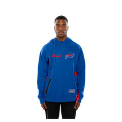 Buffalo Bills New Era Combine Authentic Raglan Scuba Full-Zip Hoodie Royal - NFL